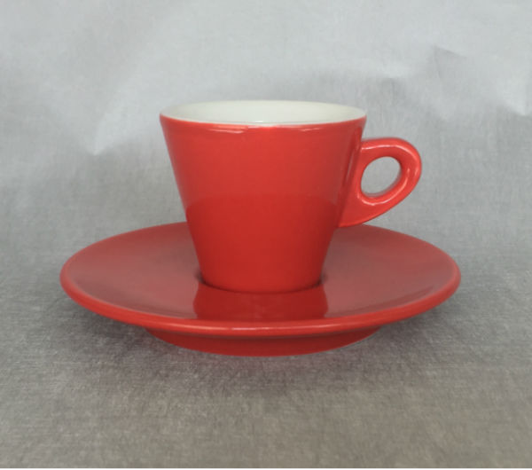 "LEONE" Espresso cups - red